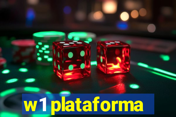 w1 plataforma